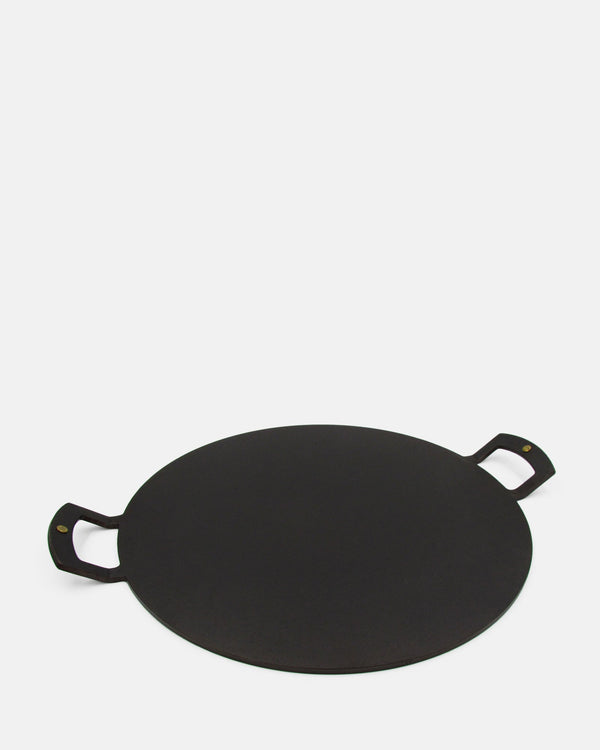 15 inch Black Iron Chapa Griddle Plate with Legs BRIT LOCKER