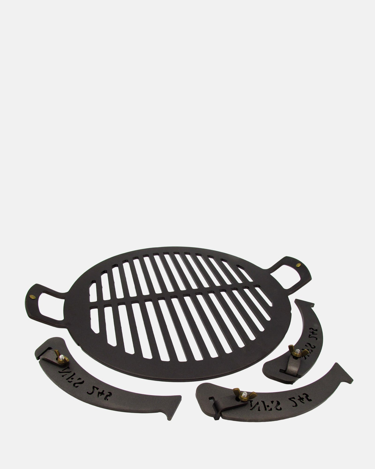 Black Iron 15 inch barbecue chapa - BRIT LOCKER