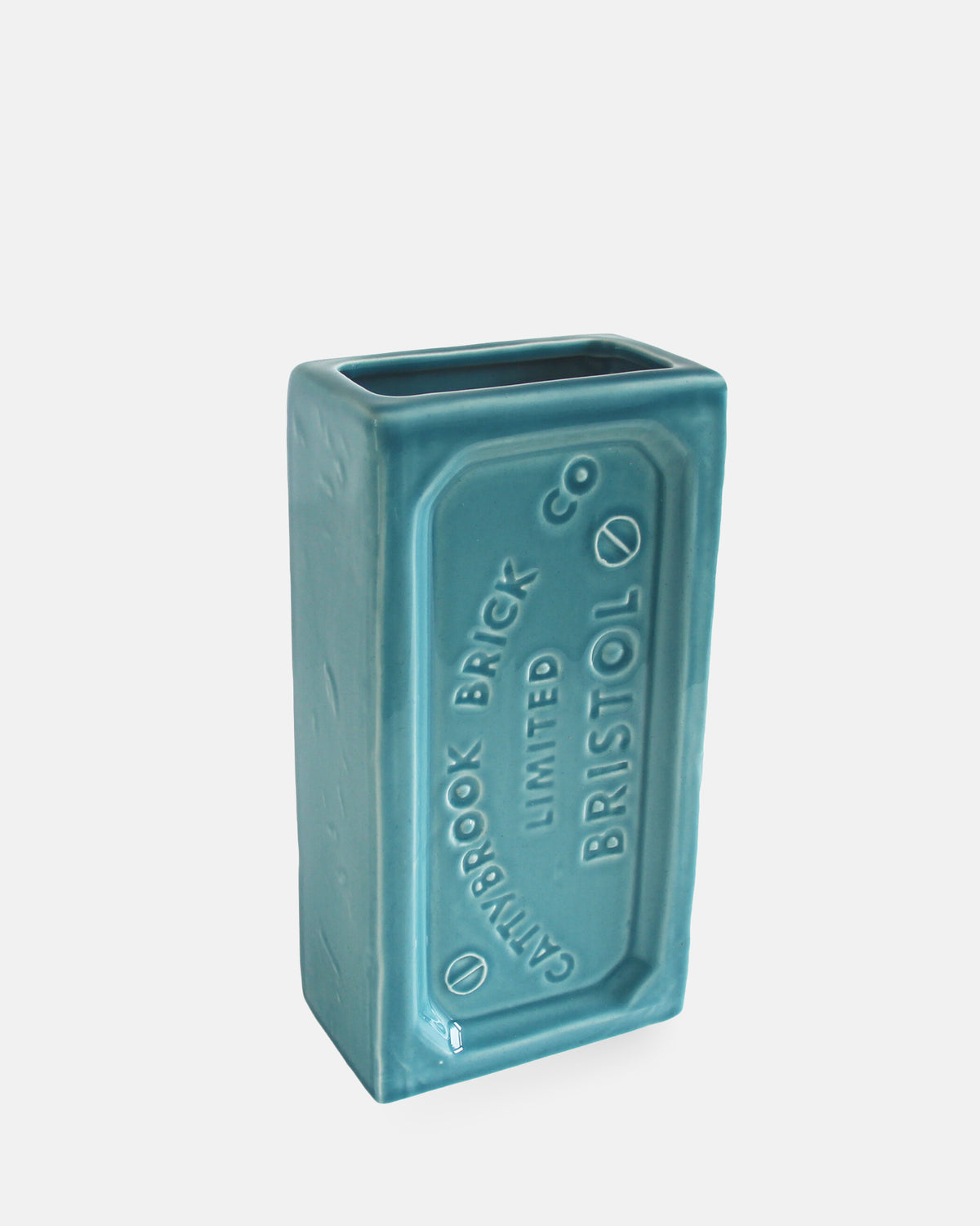 Bristol Brick Vase - Turquoise