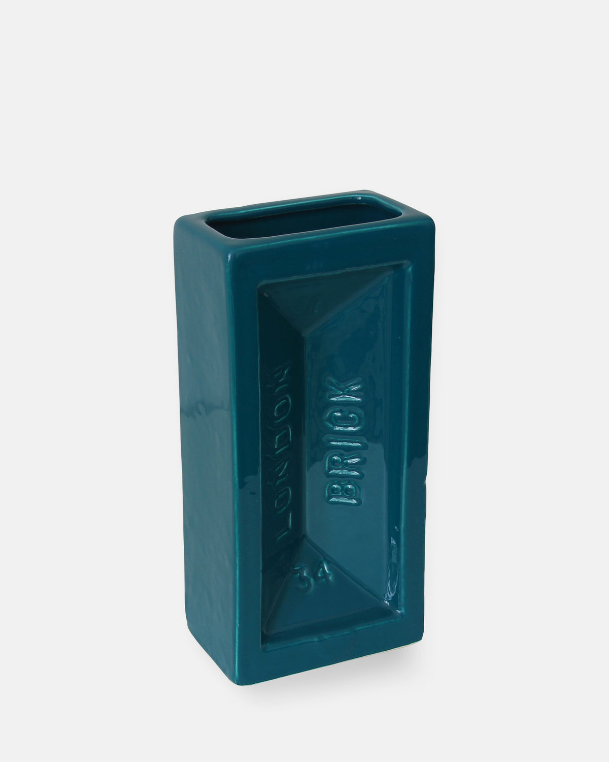 London Brick Vase - Teal