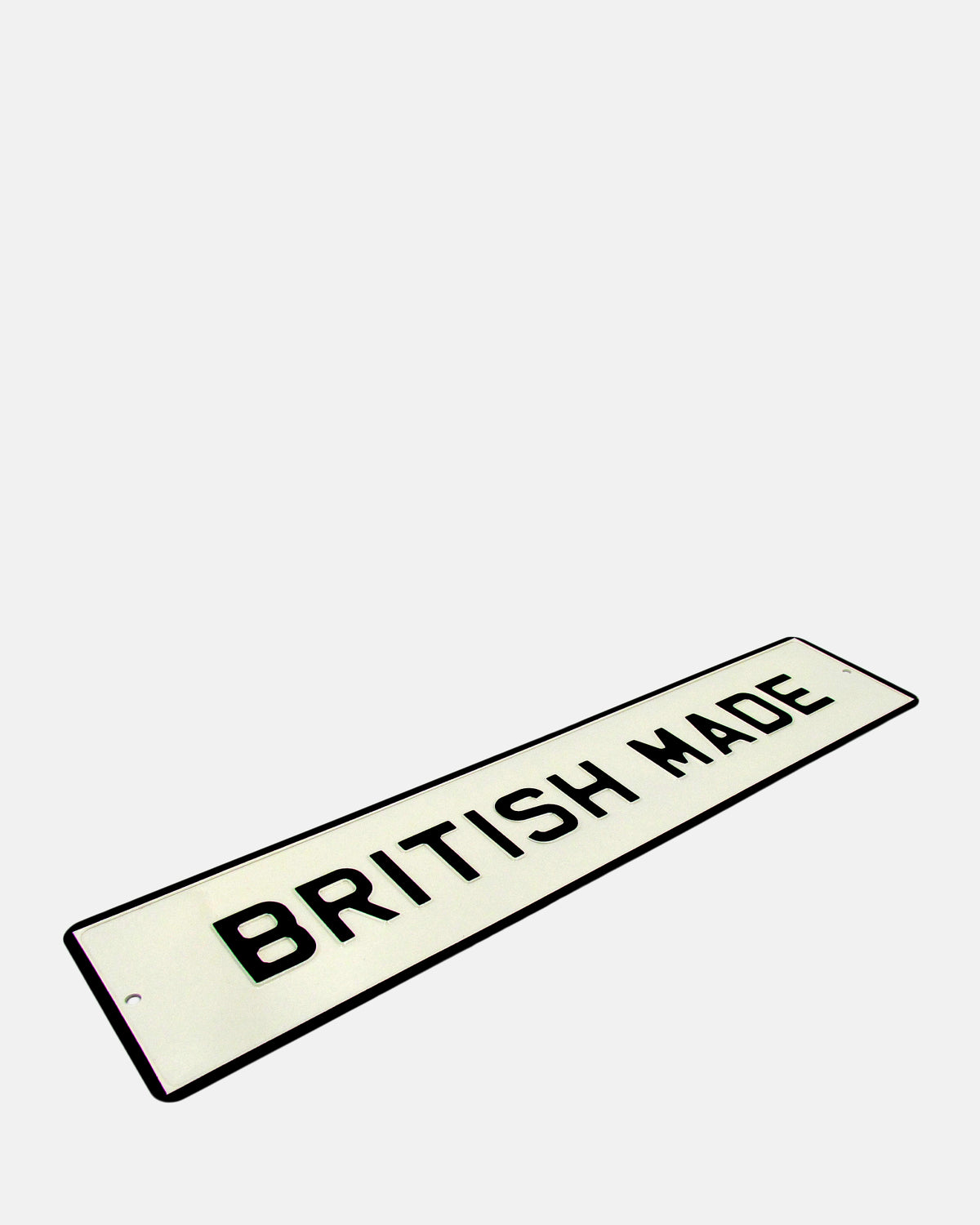 British Made Enamel Sign