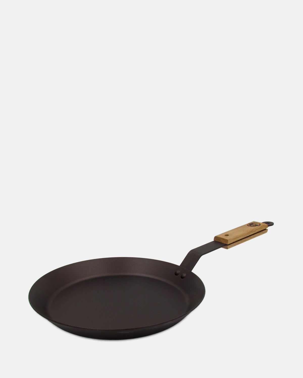 10¼ inch (26cm) Spun Iron Crepe / Shallow Frying Pan