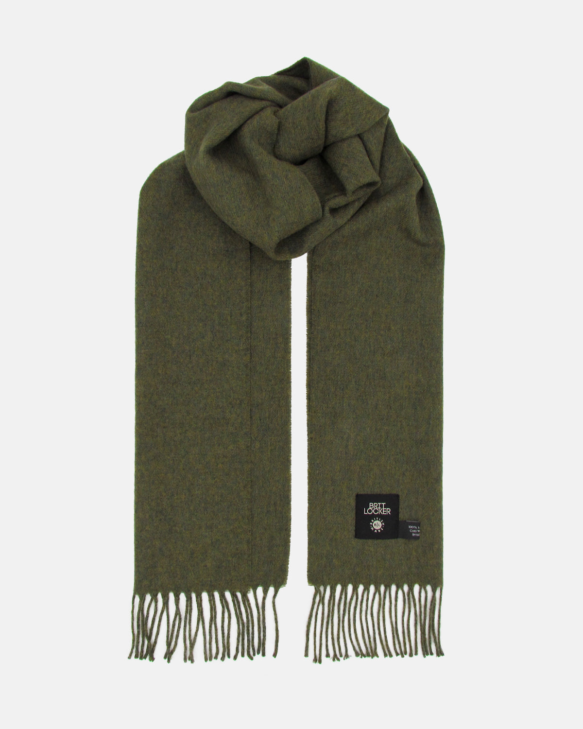 Lambswool Scarf - Gorse