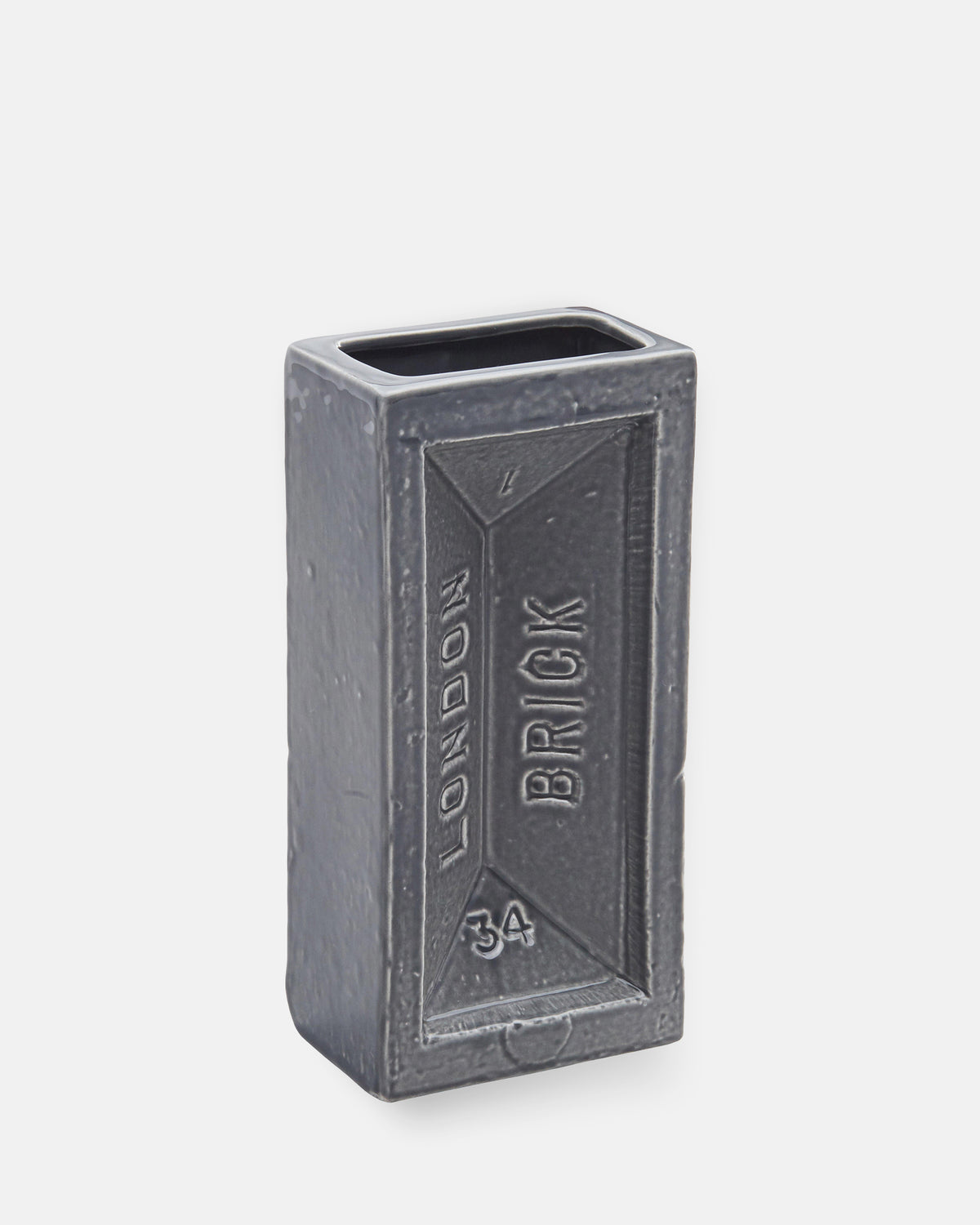 London Brick Vase - Grey