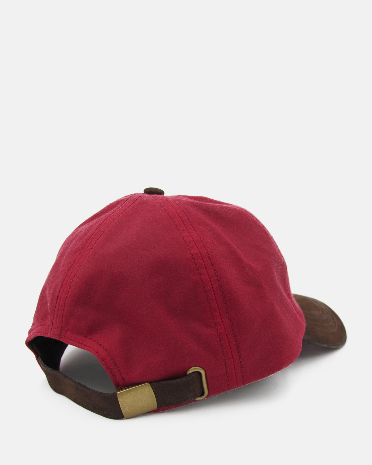 Wax Baseball Cap - Red
