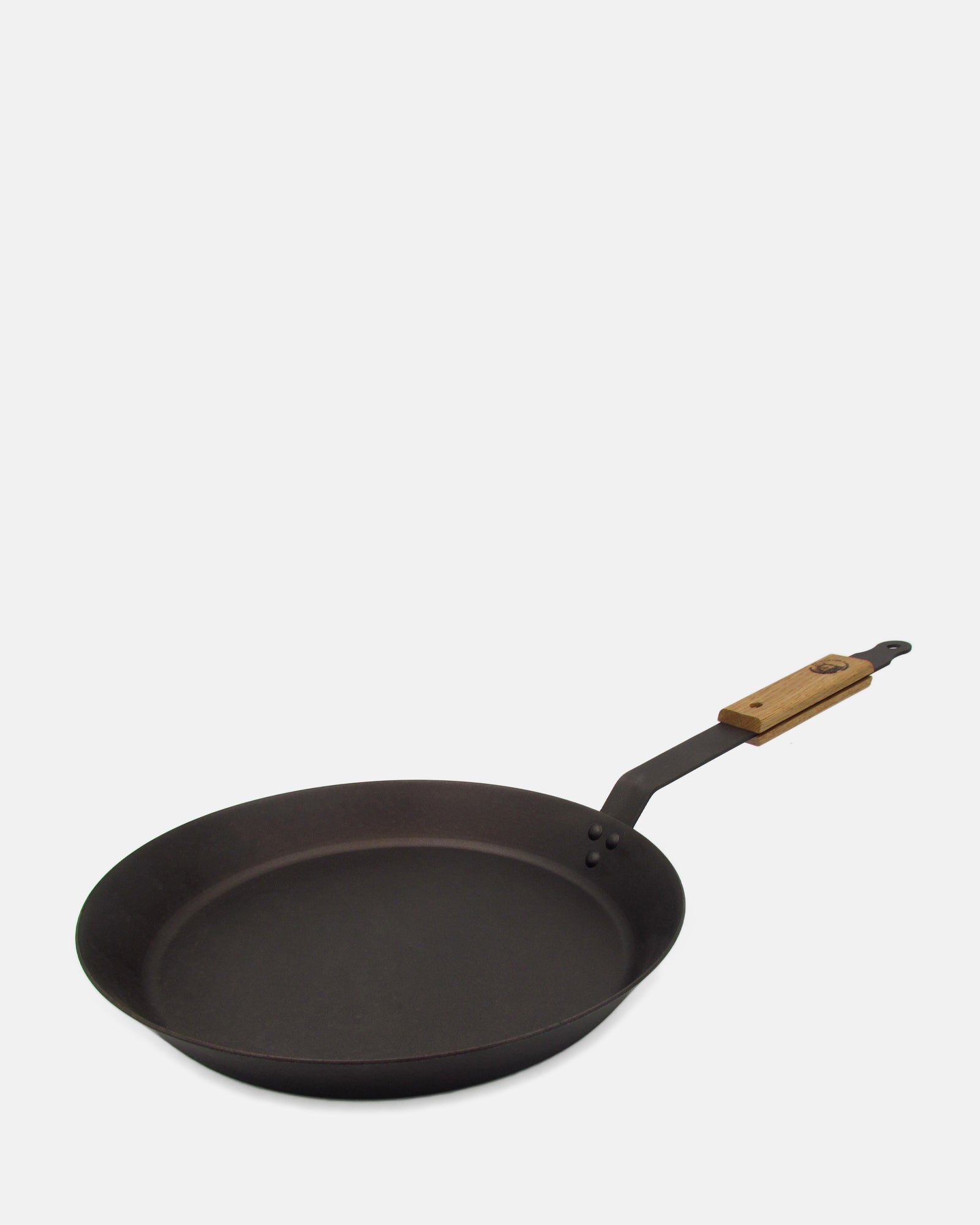 12 inch (30cm) Spun Iron Frying Pan - BRIT LOCKER