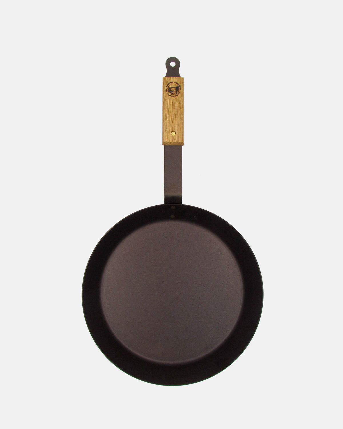 12 inch (30cm) Spun Iron Glamping Frying Pan - BRIT LOCKER