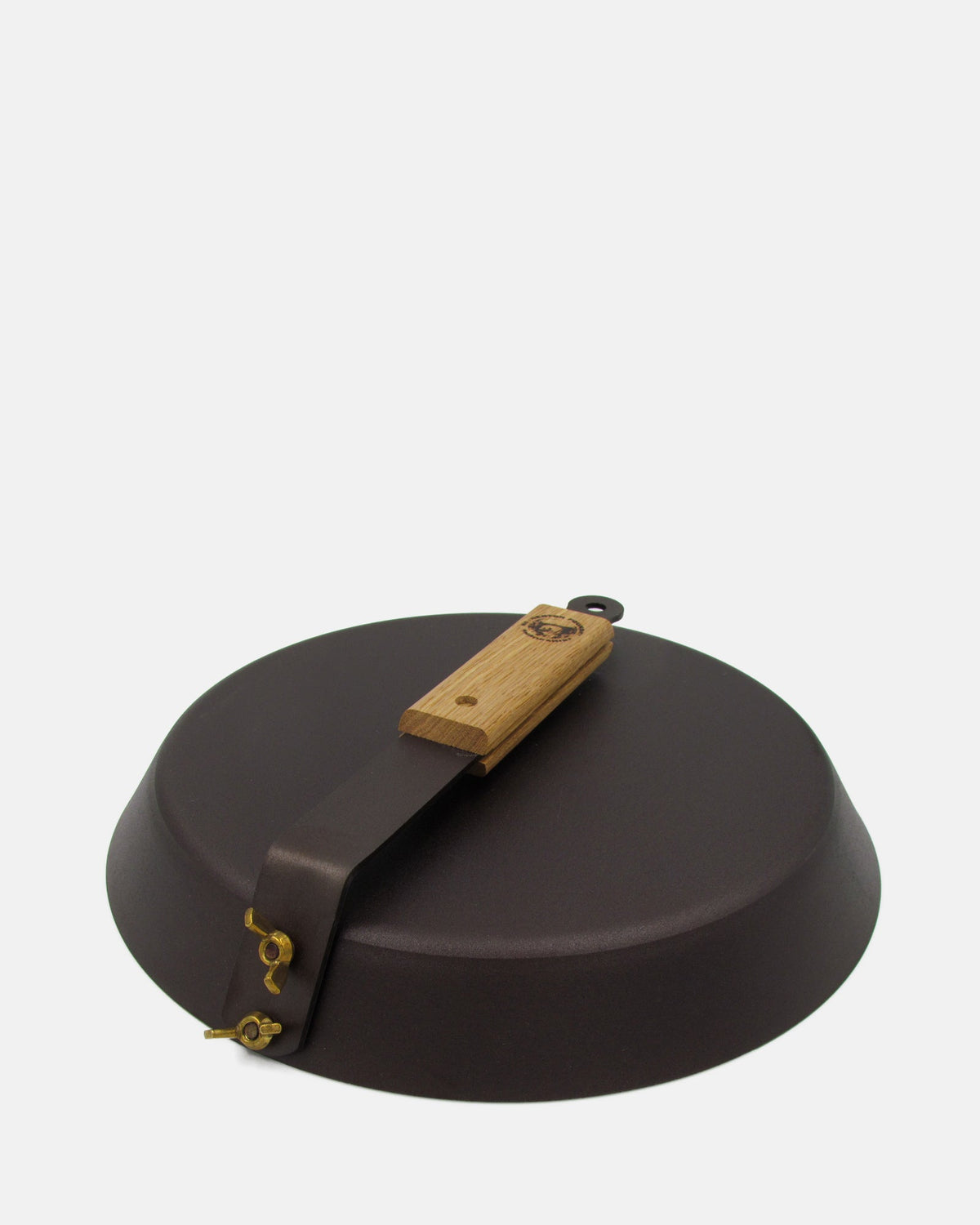 12 inch (30cm) Spun Iron Glamping Frying Pan - BRIT LOCKER