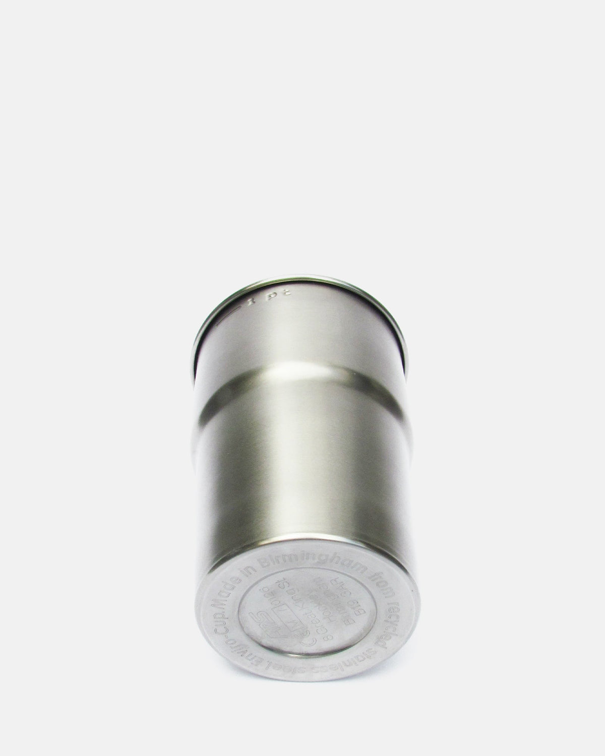 4 x Stainless Steel Pint Cups - BRIT LOCKER