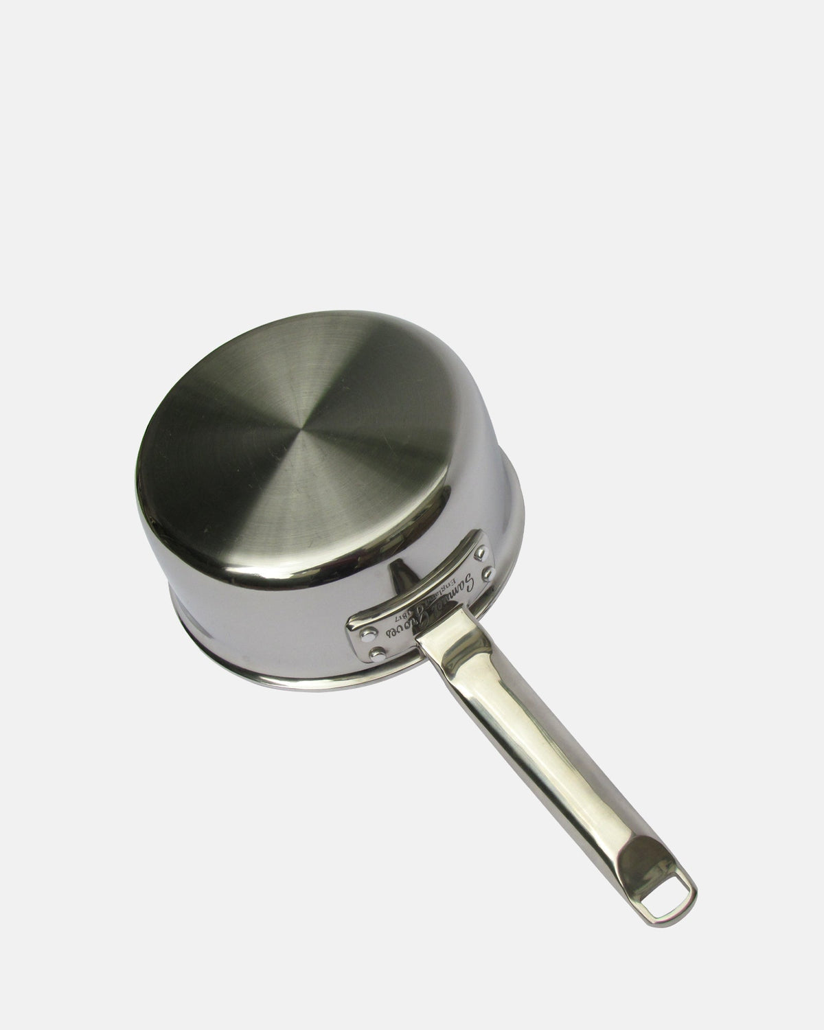 6 inch Stainless Steel Tri-Ply Saucepan &amp; Lid - BRIT LOCKER