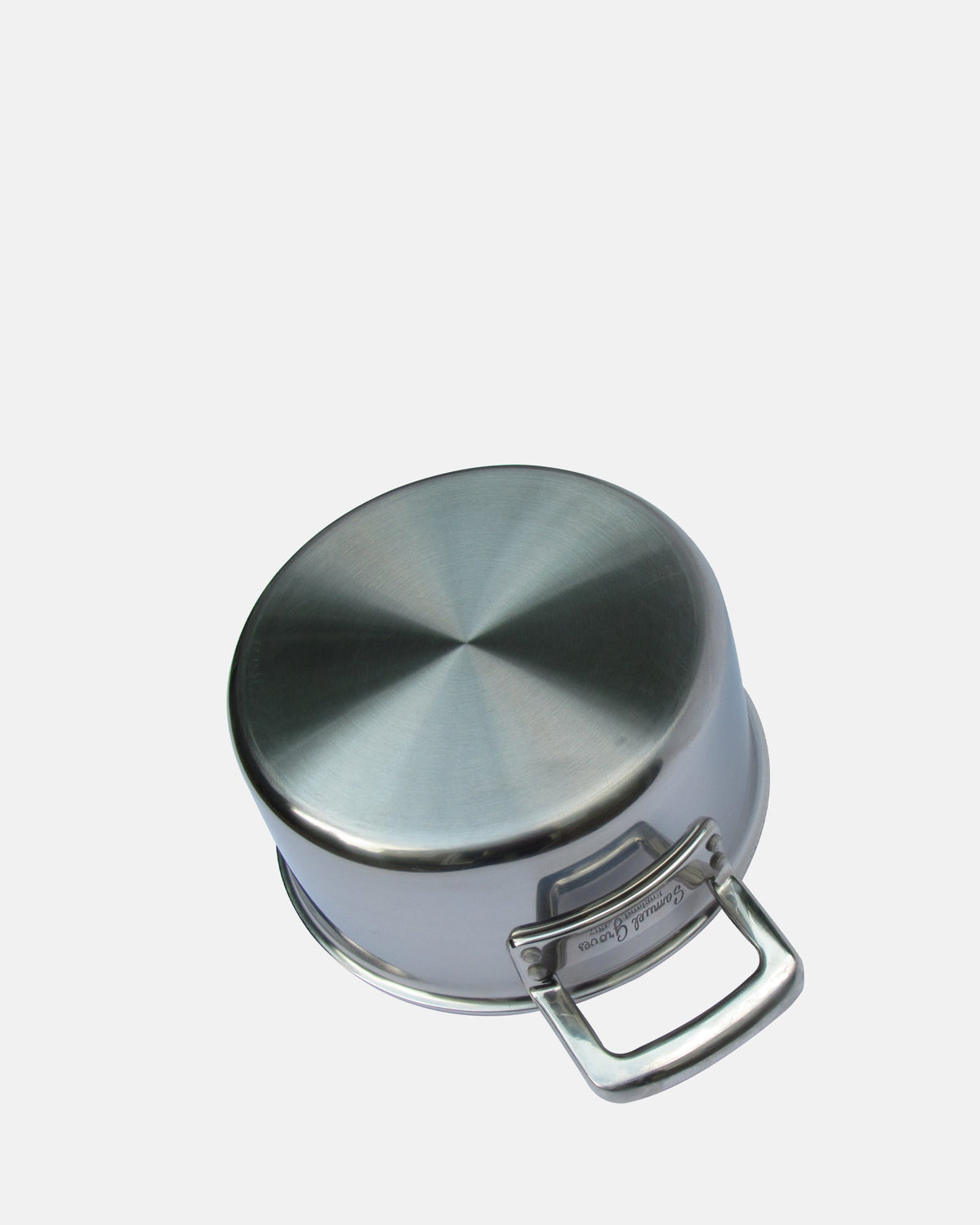 8 inch Stainless Steel Tri-Ply Casserole Pan &amp; Lid - BRIT LOCKER