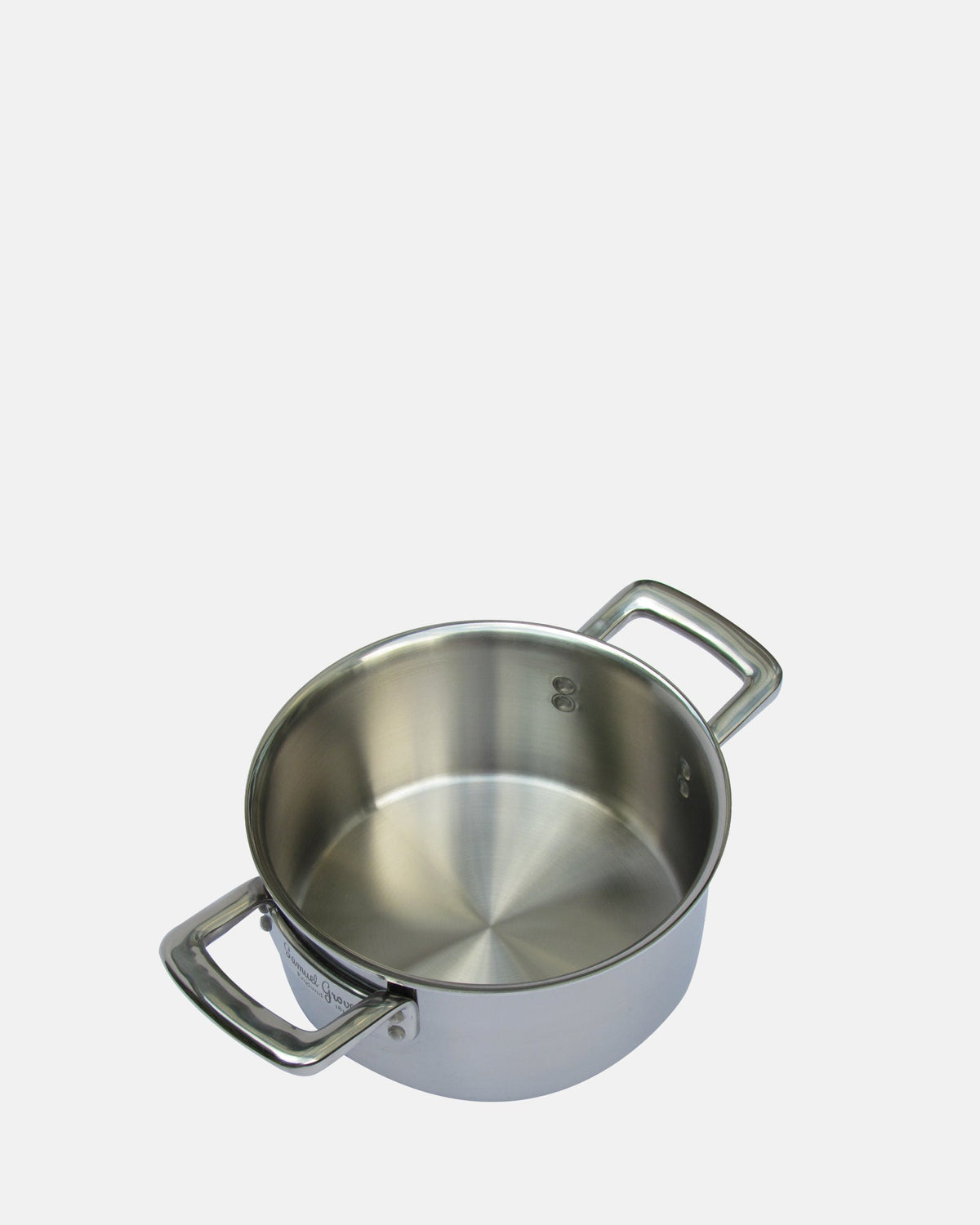 8 inch Stainless Steel Tri-Ply Casserole Pan &amp; Lid - BRIT LOCKER