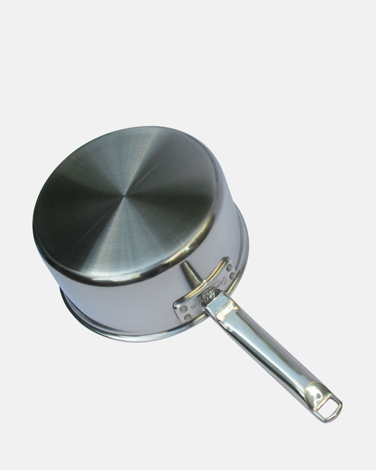 8 inch Stainless Steel Tri-Ply Saucepan &amp; Lid - BRIT LOCKER
