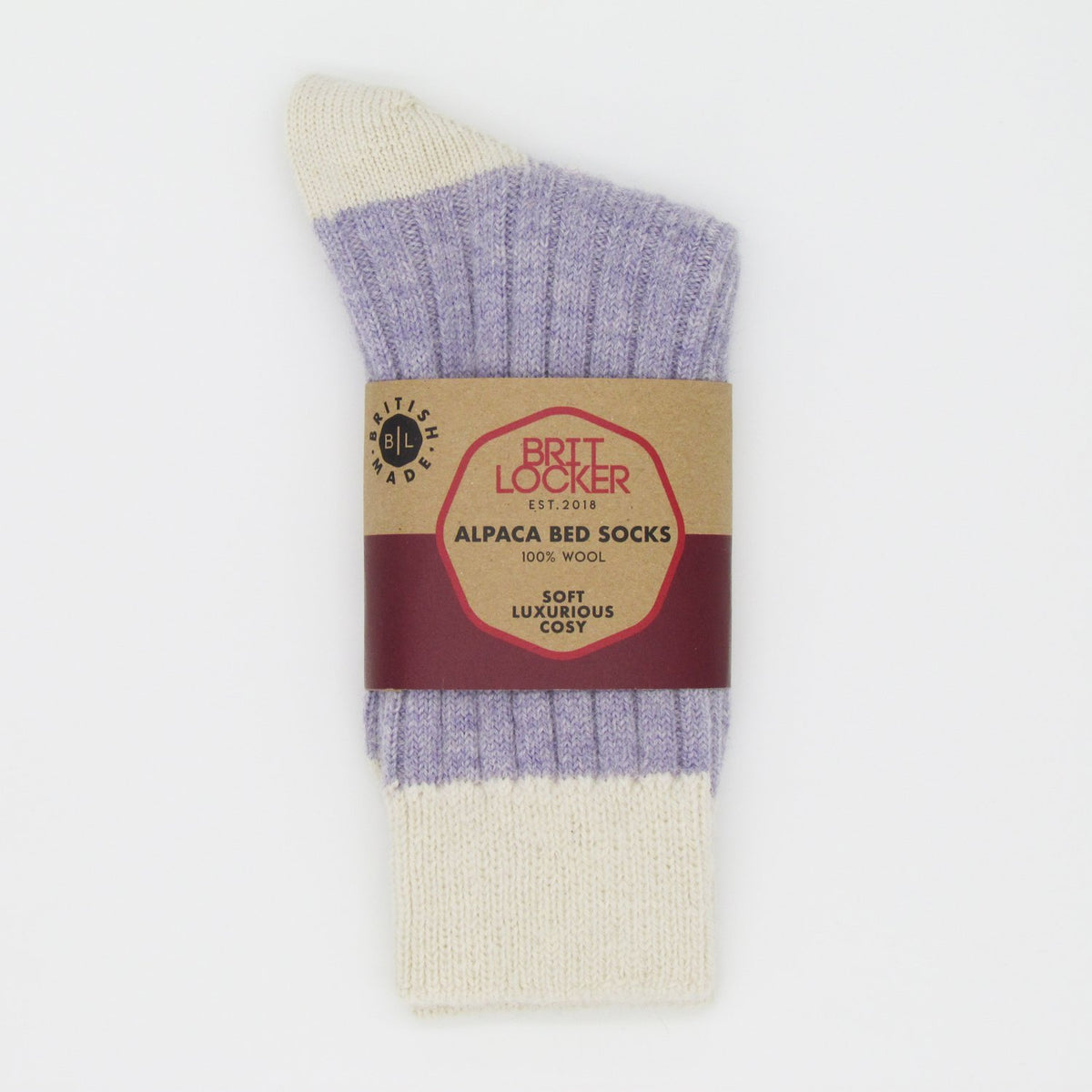 Alpaca Bed Socks - Myrtleberry - Made in Britain