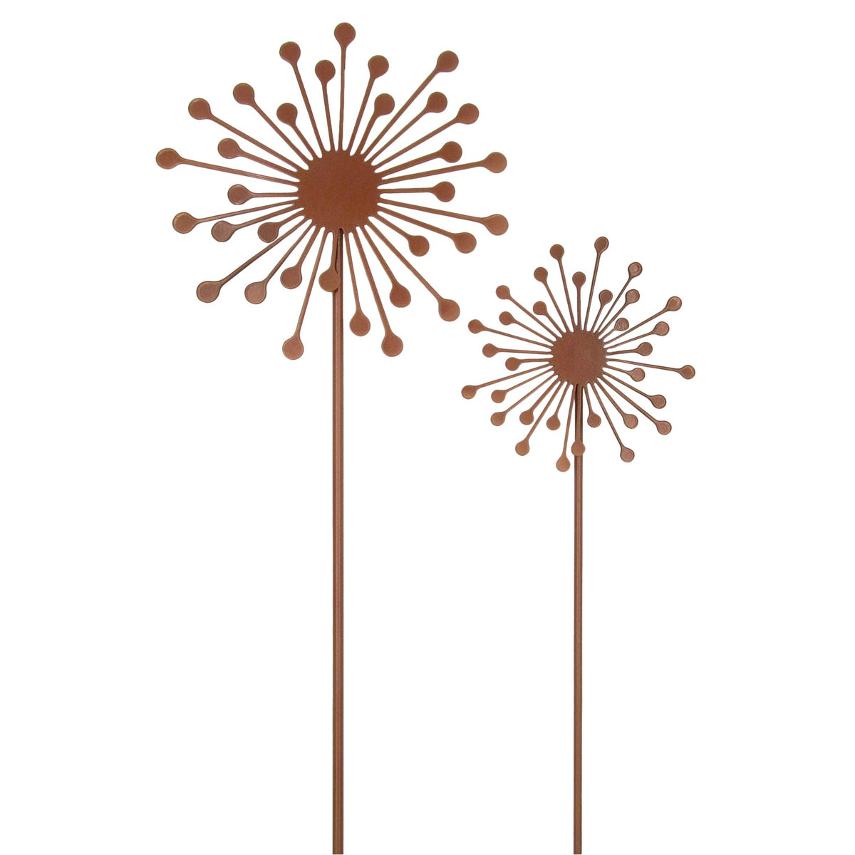 Allium Plant Stake Sculpture - Copper - BRIT LOCKER