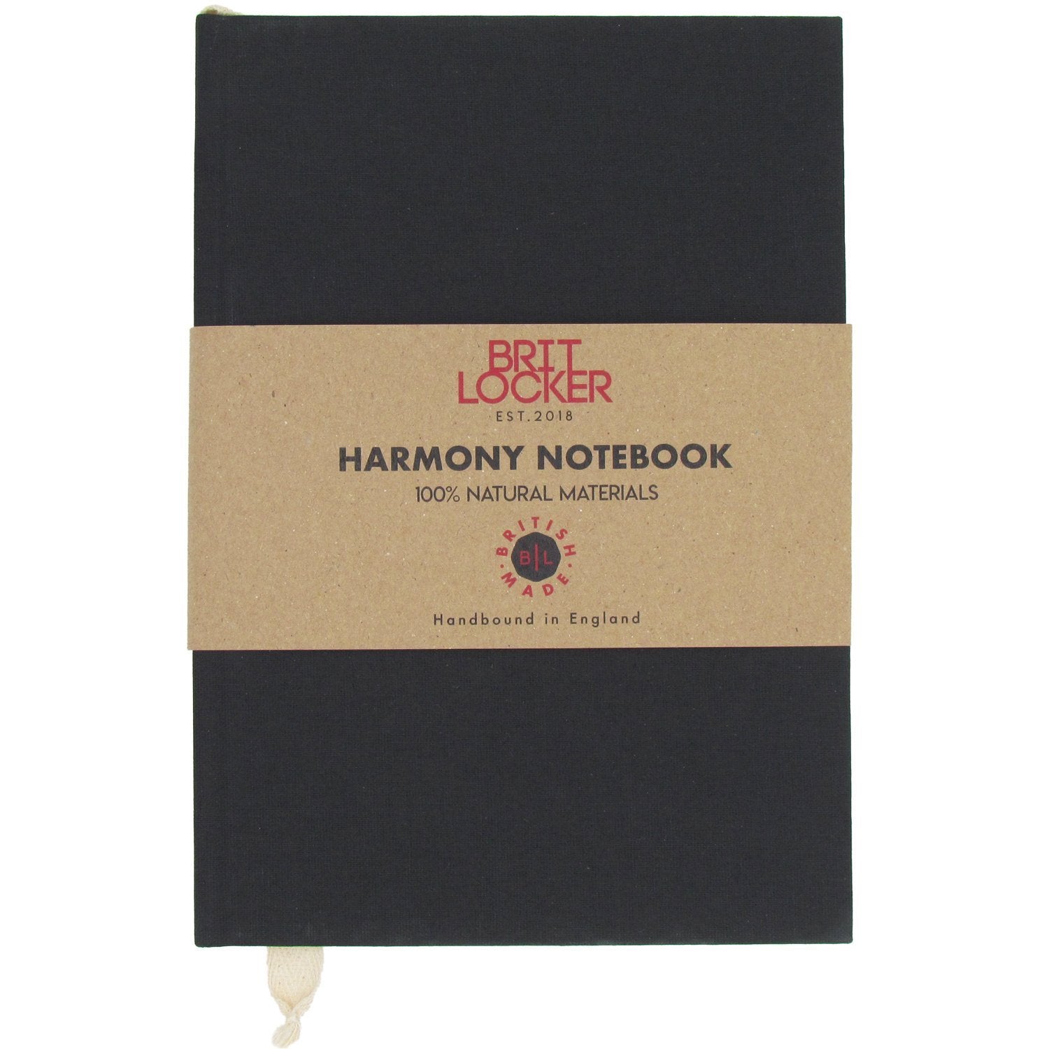 Harmony Eco-Friendly Notebook - Black - Made in Britain - BRIT LOCKER