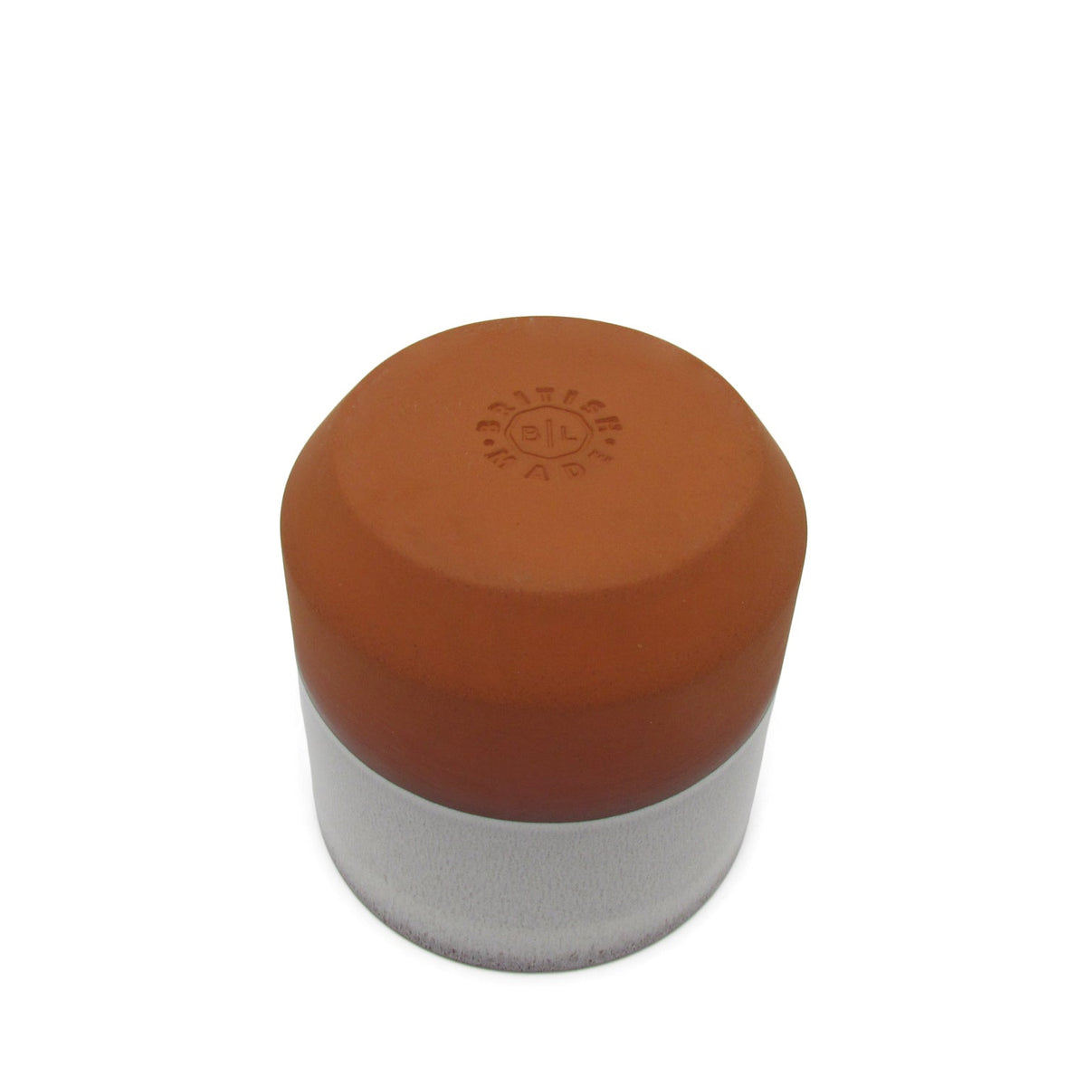 Cache Indoor Plant Pot - Oyster Terracotta - BRIT LOCKER