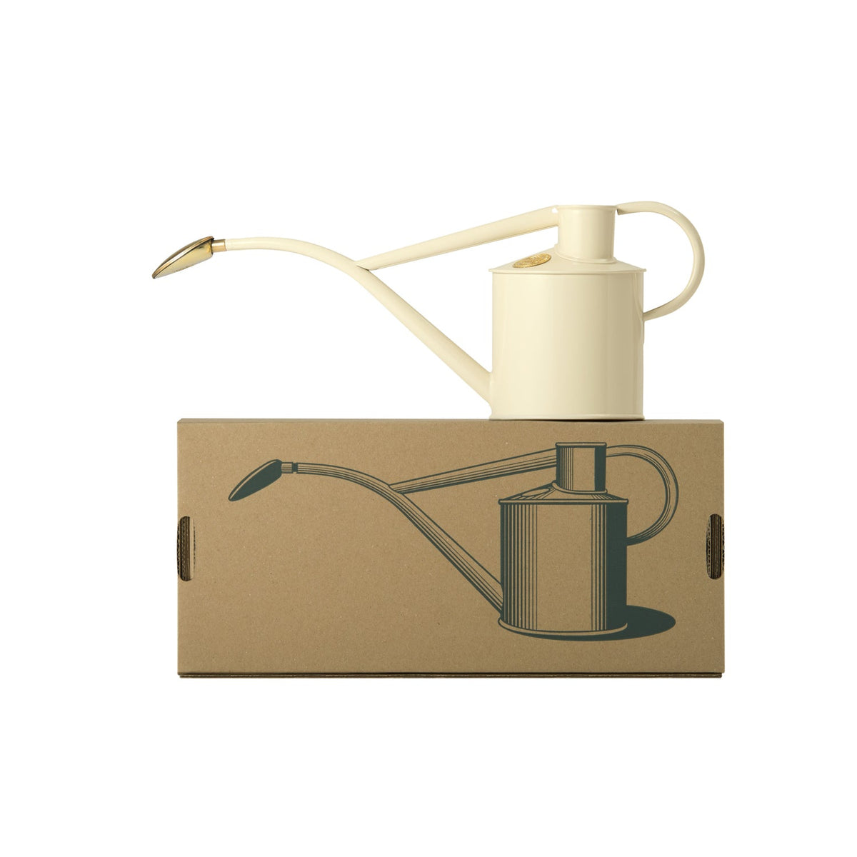 Classic Indoor Watering Can - Cream - BRIT LOCKER