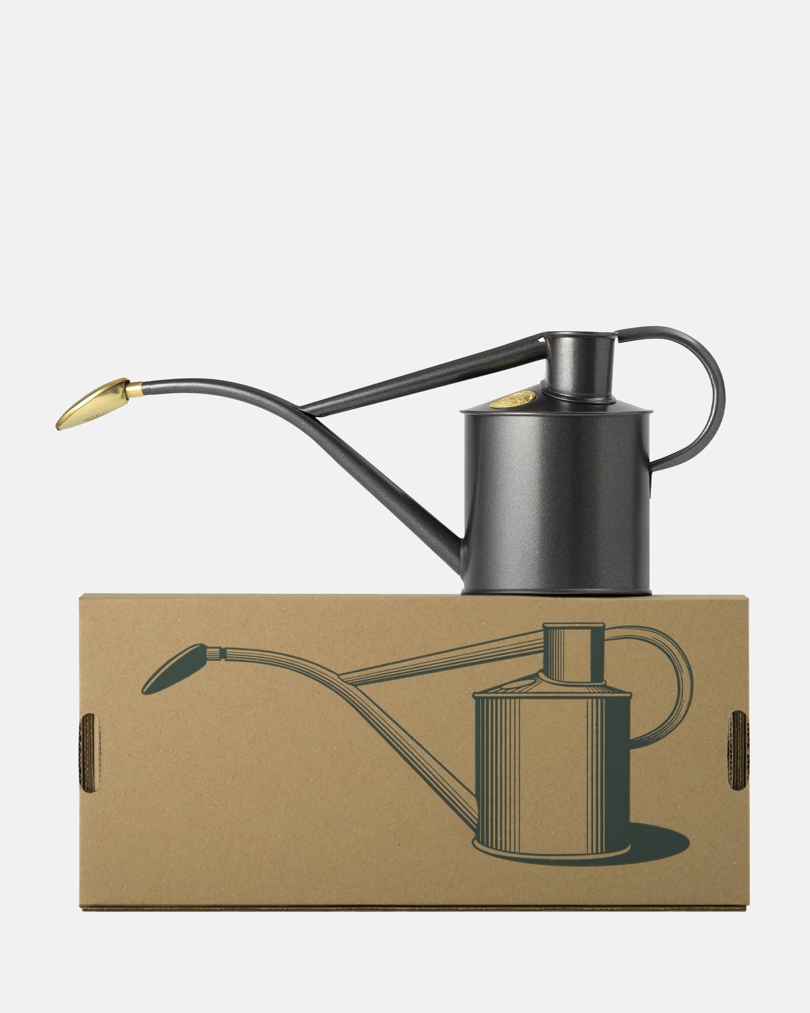 Classic Indoor Watering Can - Graphite - BRIT LOCKER
