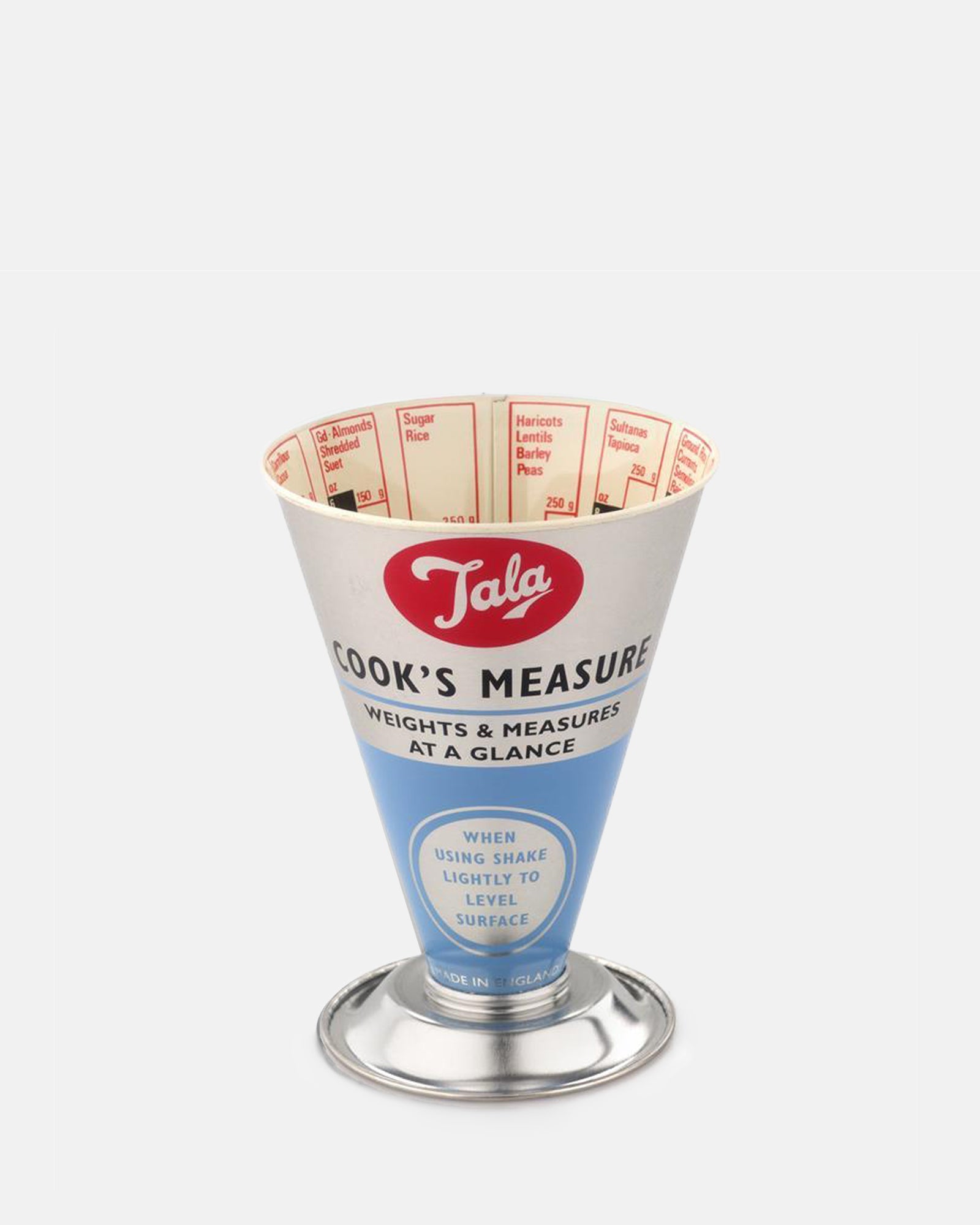 Cook's Dry Measure 1950's Style - BRIT LOCKER