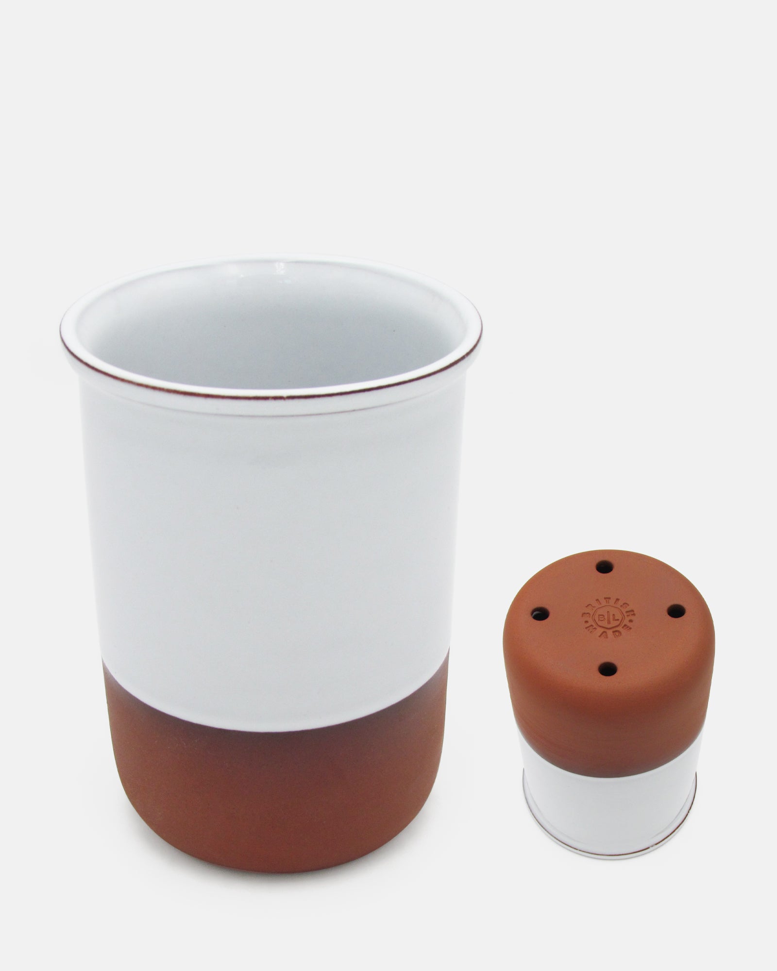 Cutlery Drainer - white Terracotta - BRIT LOCKER