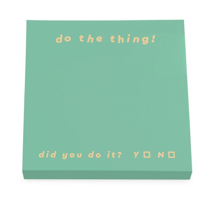 Do The Thing Sticky Notes - BRIT LOCKER