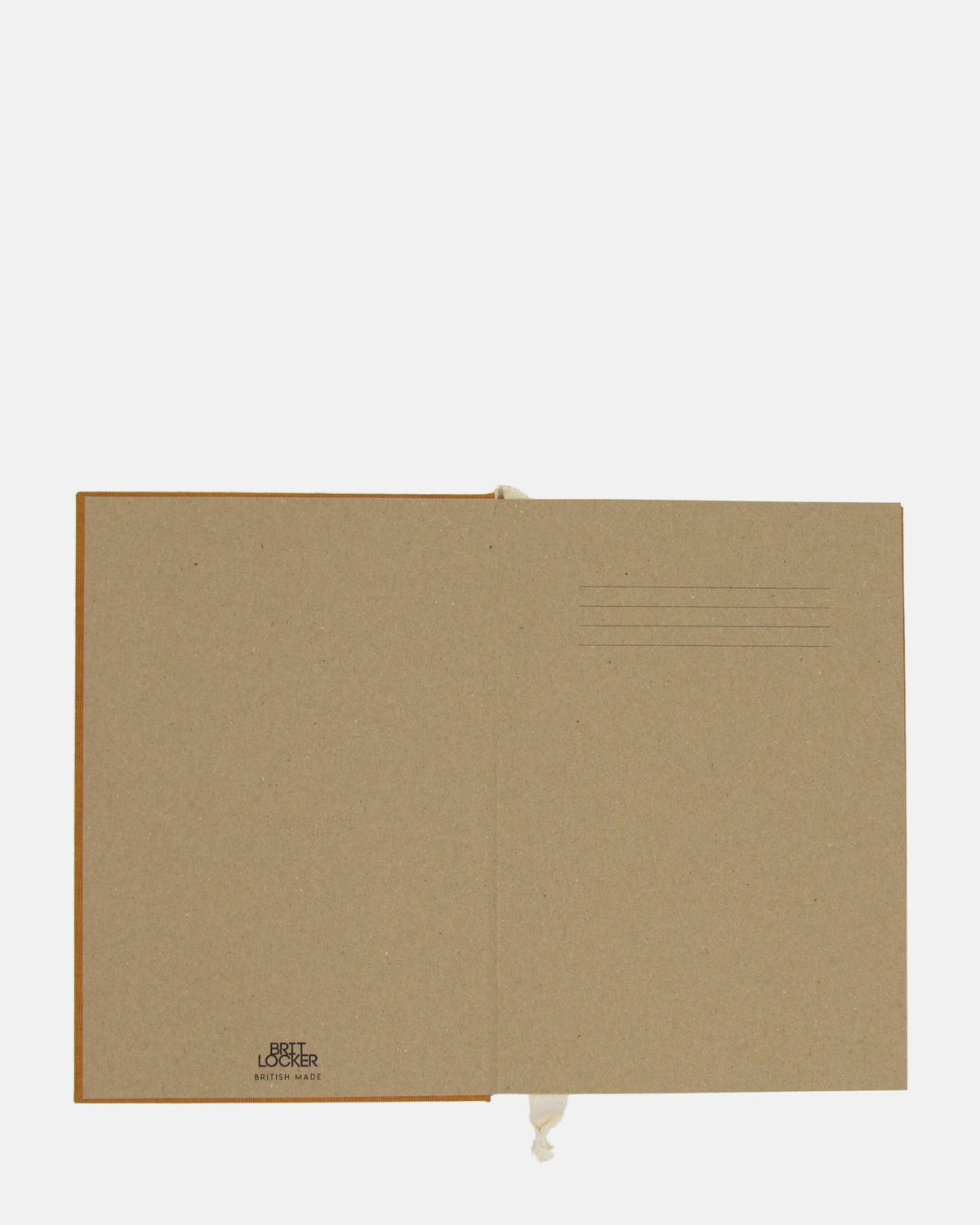 Harmony Eco-Friendly Notebook - Mustard - BRIT LOCKER