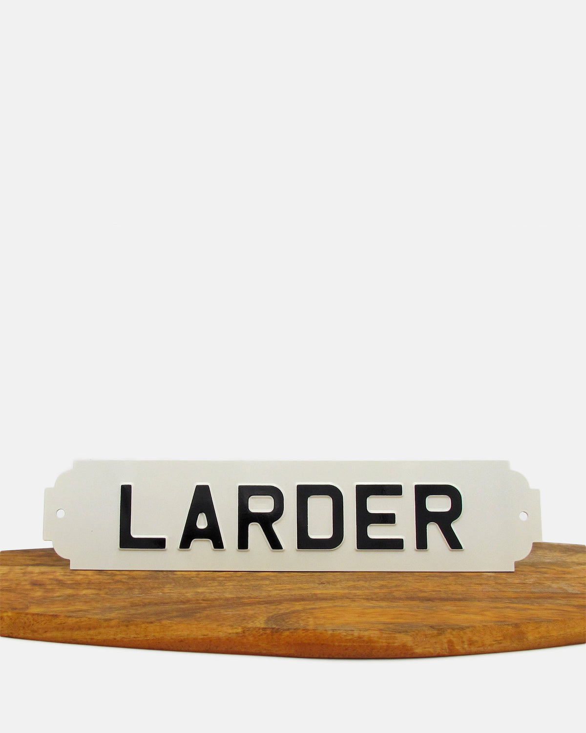 Larder Enamel Sign - BRIT LOCKER