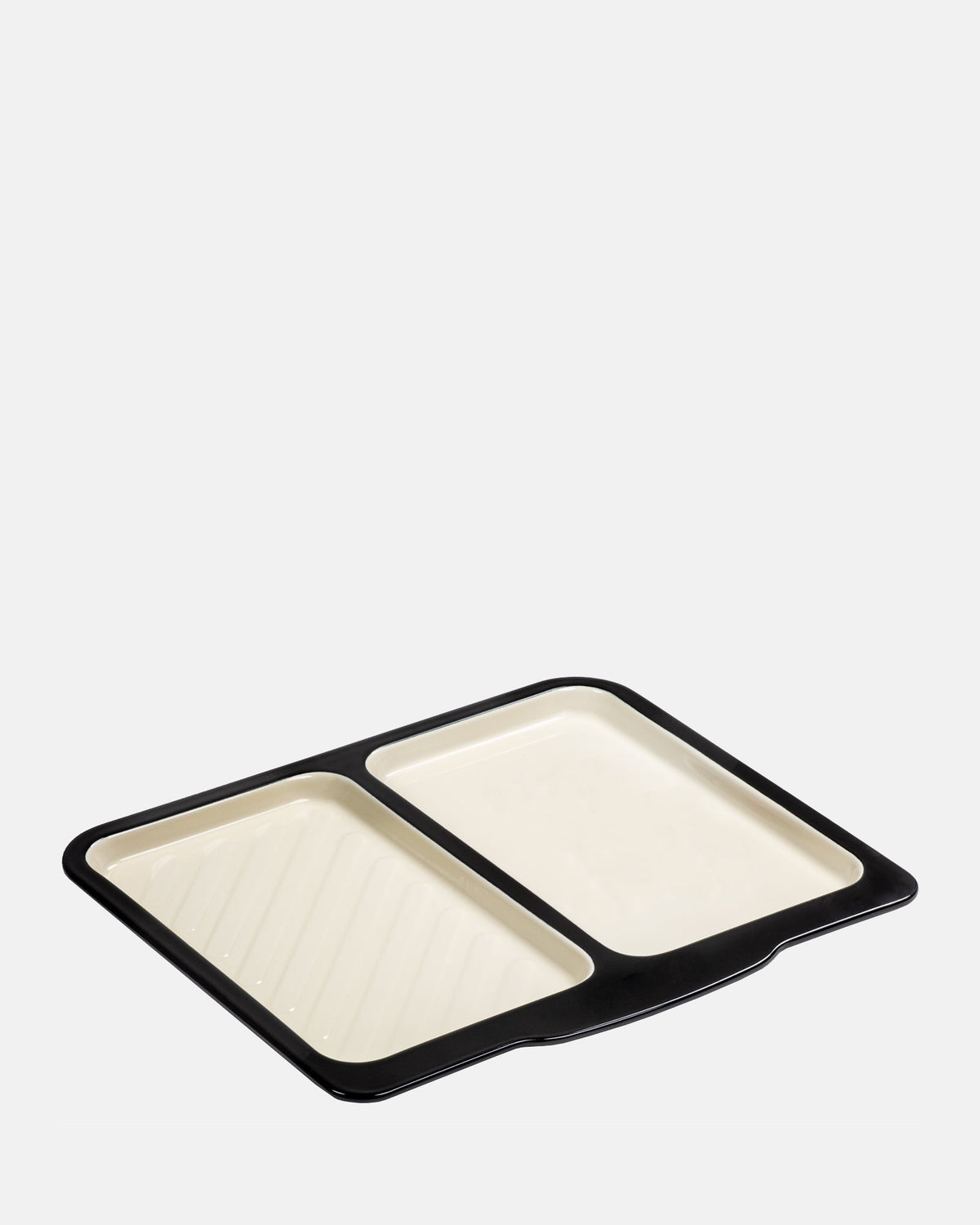 Large Enamel Dual Baking Tray - BRIT LOCKER