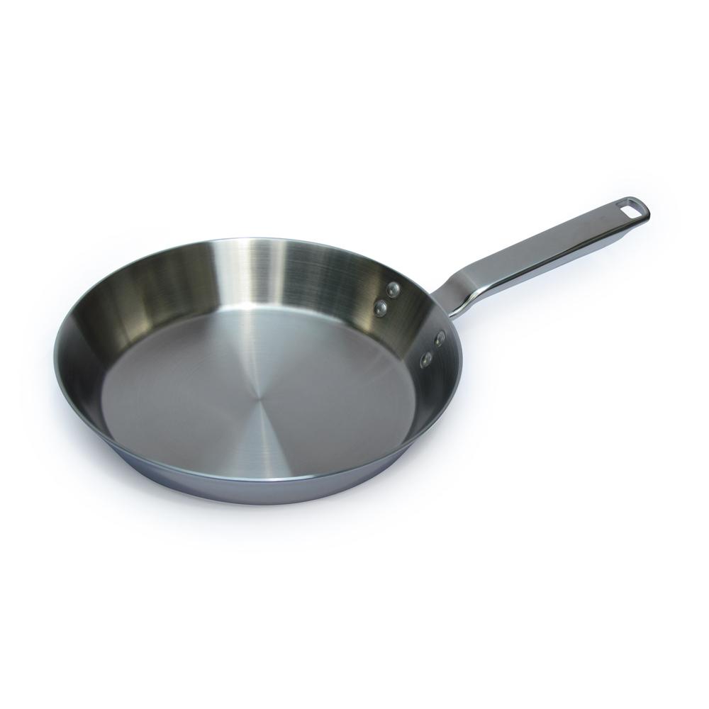 10" Stainless Steel Tri-Ply Frying Pan
