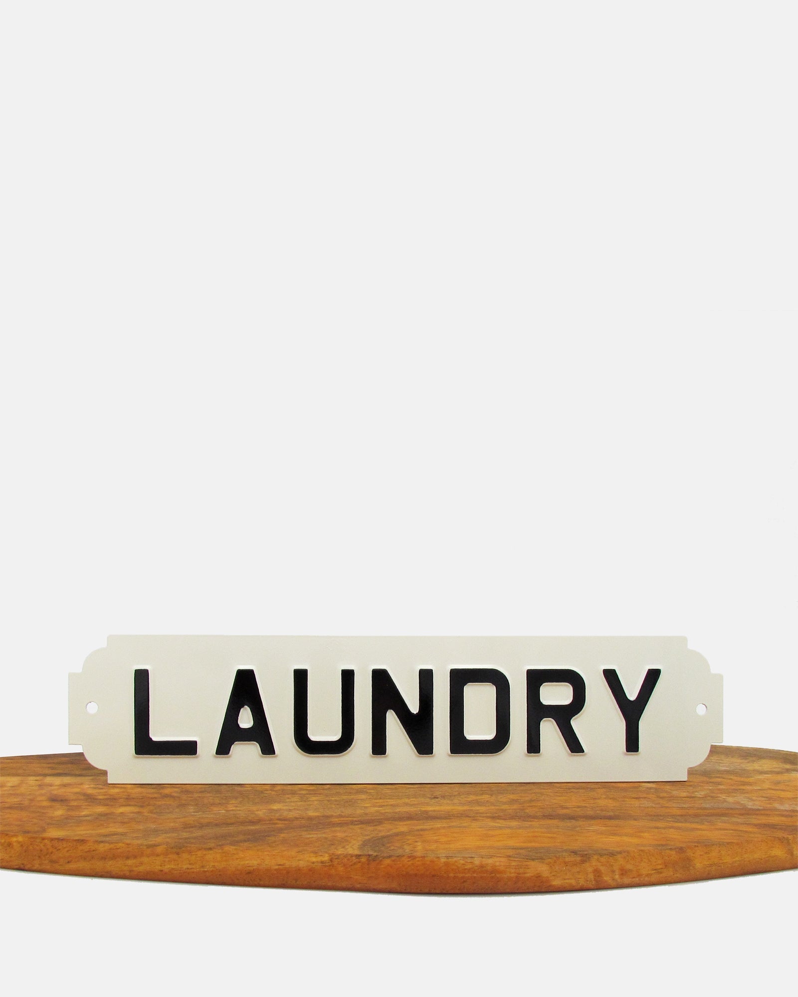 Laundry Enamel Sign - BRIT LOCKER