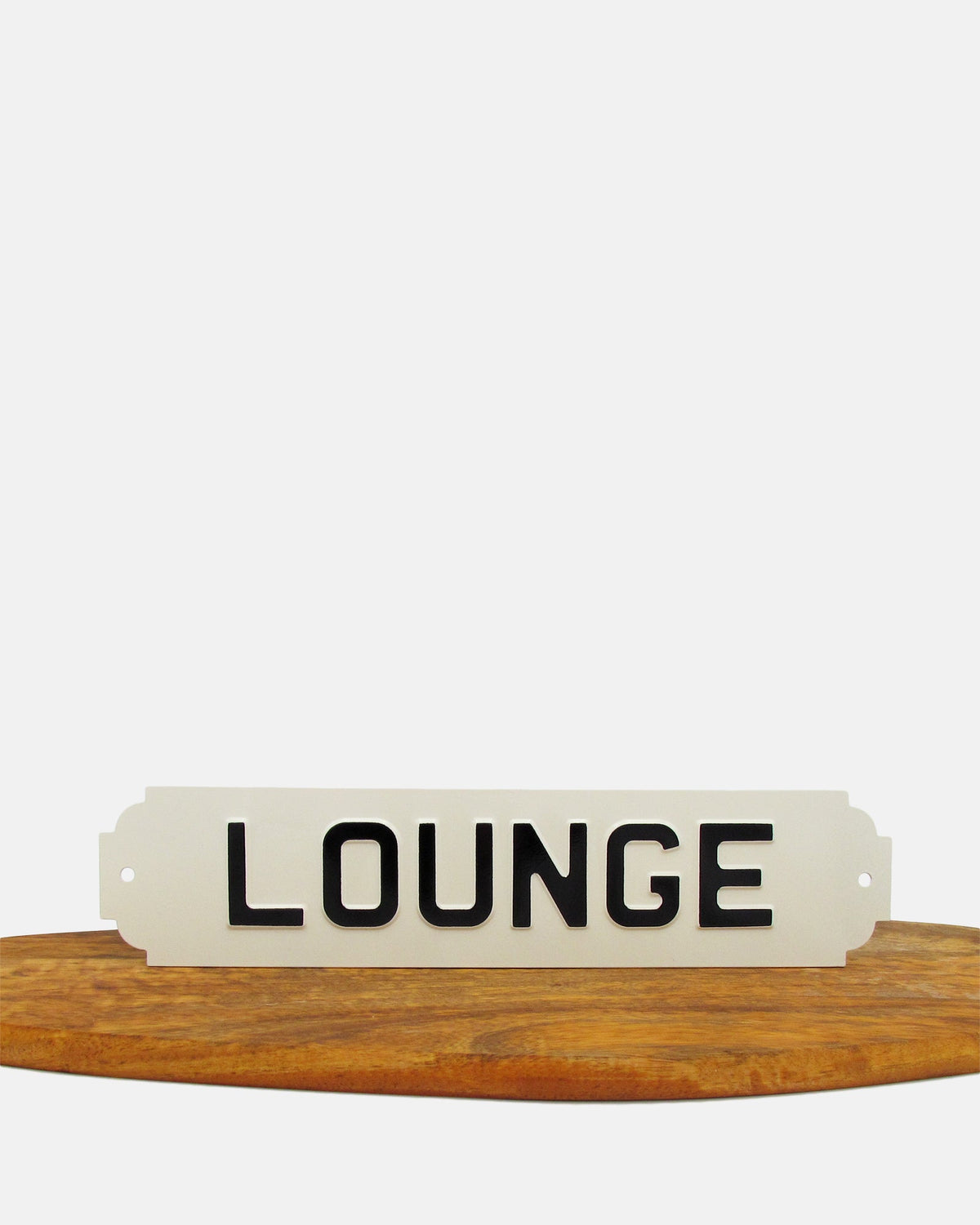 Lounge Enamel Sign - BRIT LOCKER