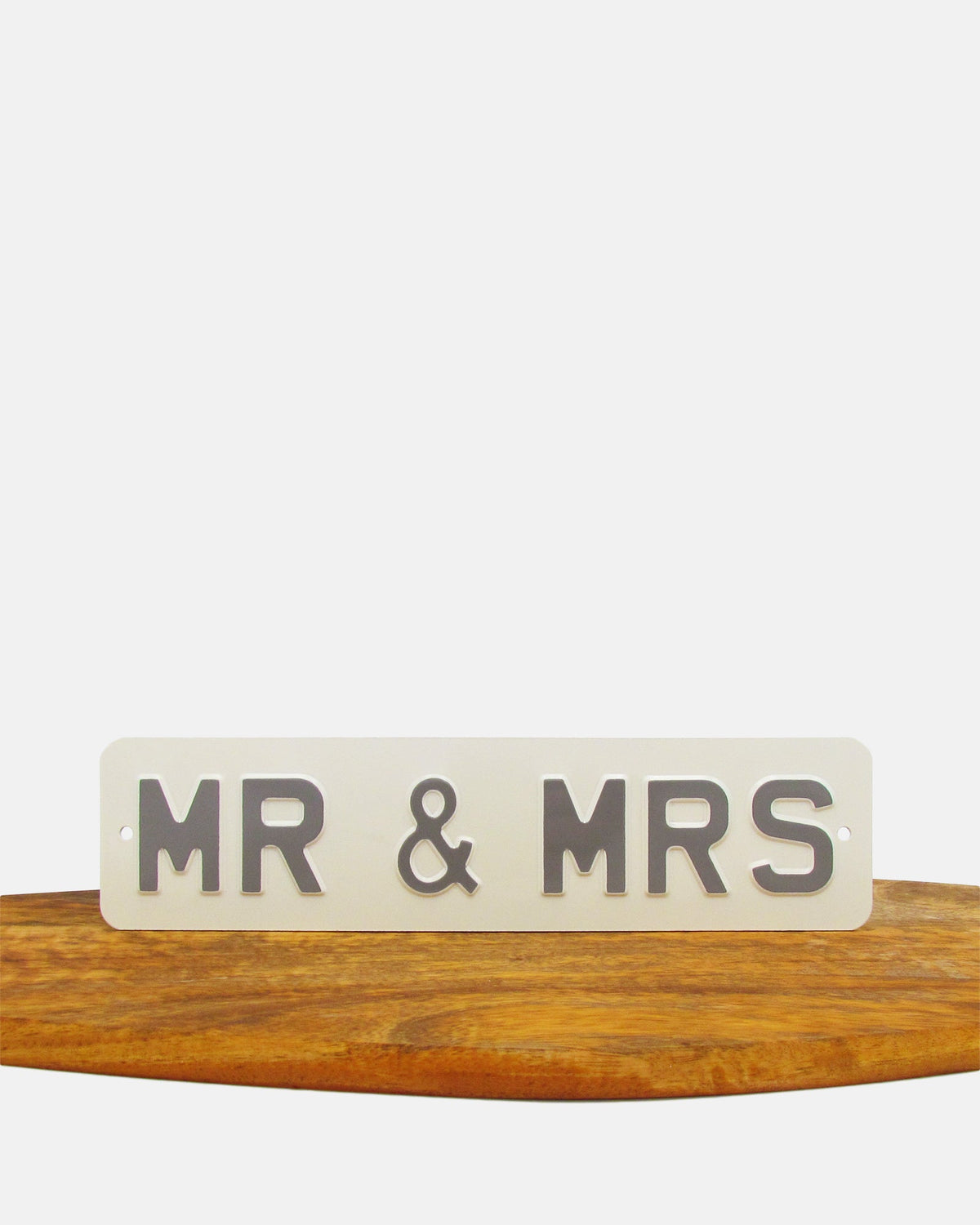 MR &amp; MRS Enamel Sign - BRIT LOCKER