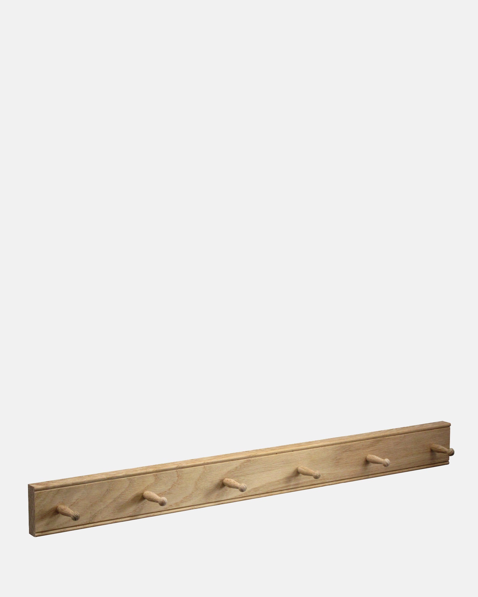 Mug Rack Oak 6 Peg - BRIT LOCKER