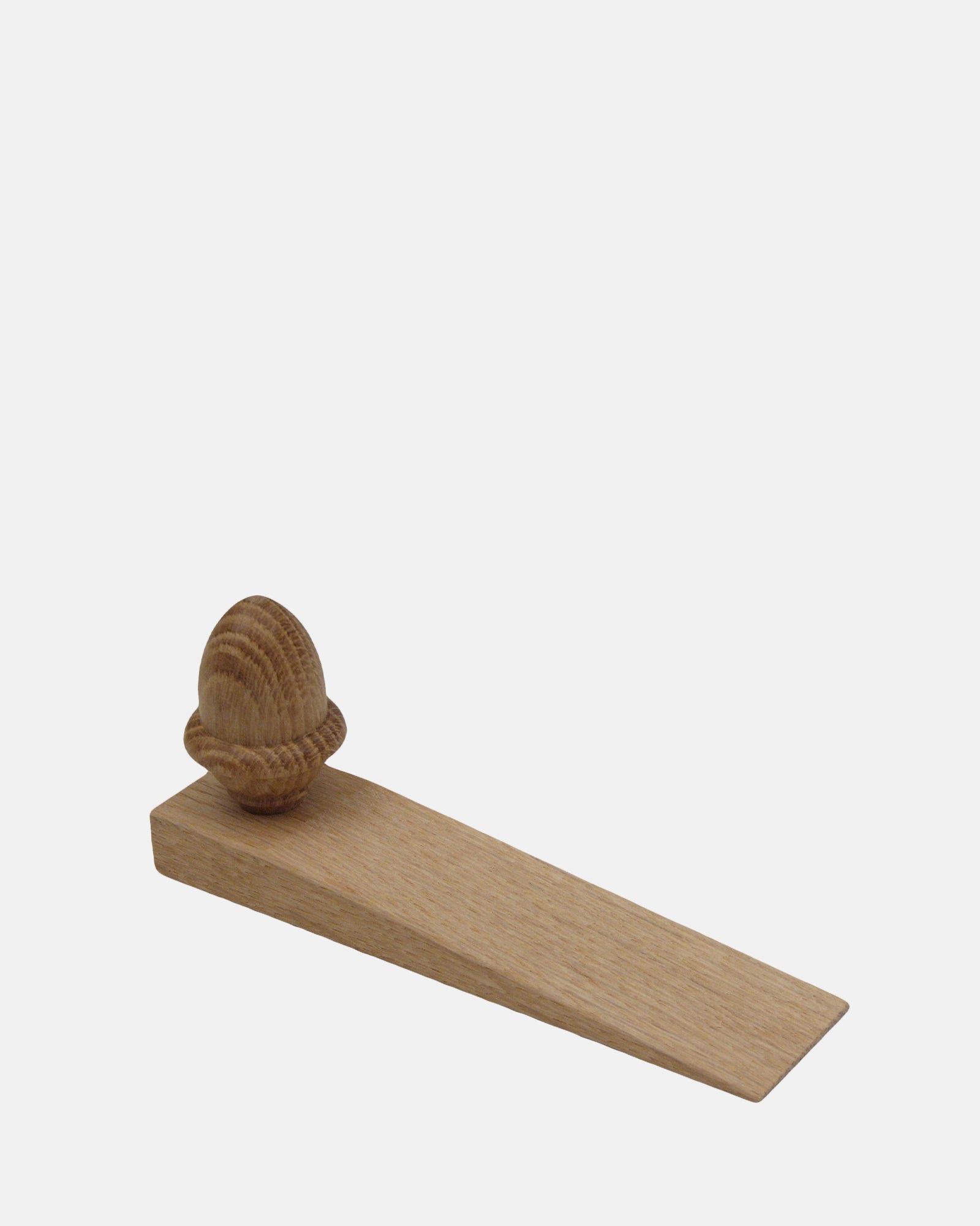 Oak Acorn Door Stop Wedge - BRIT LOCKER
