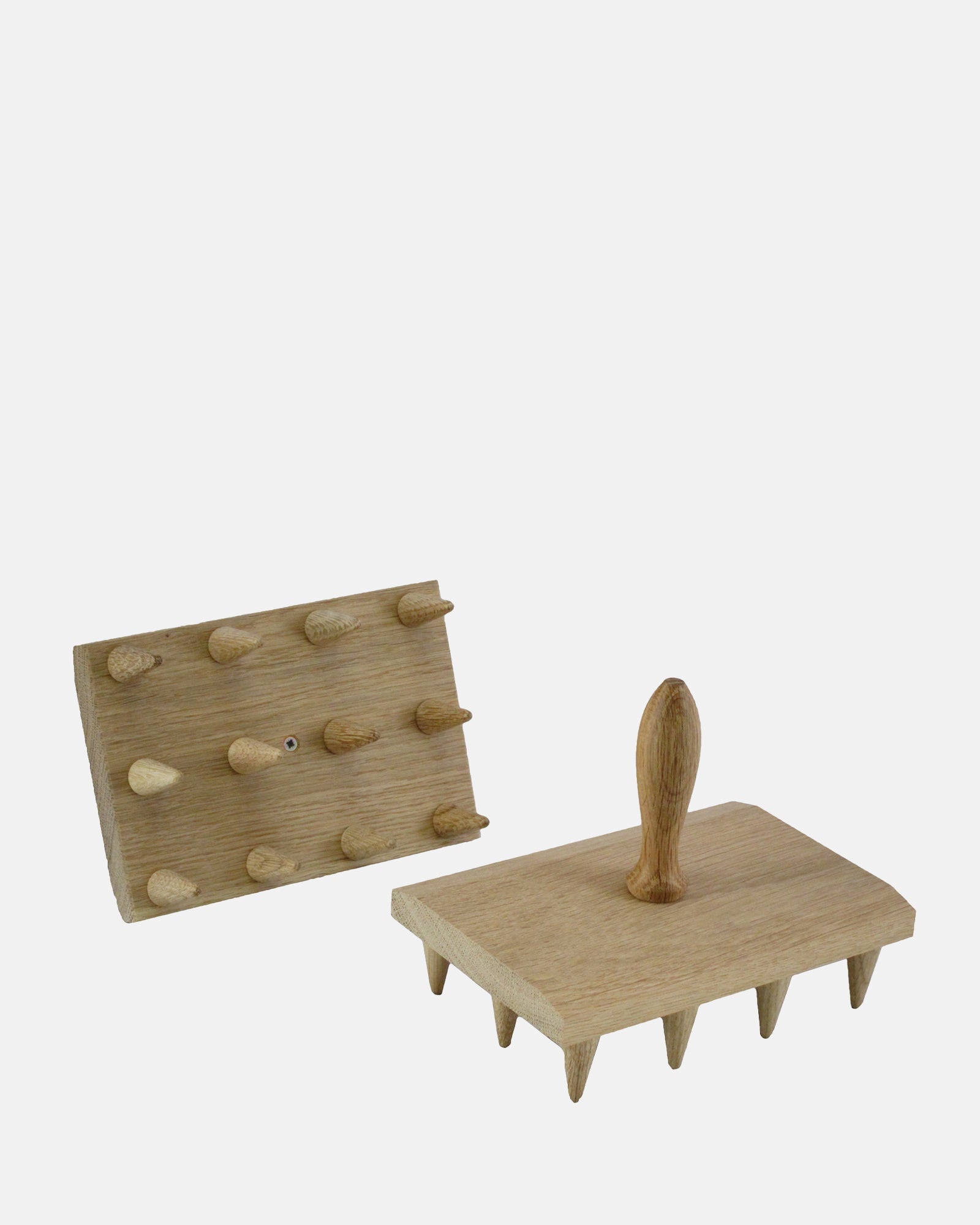 Oak Multi Seed Tray Dibber - BRIT LOCKER