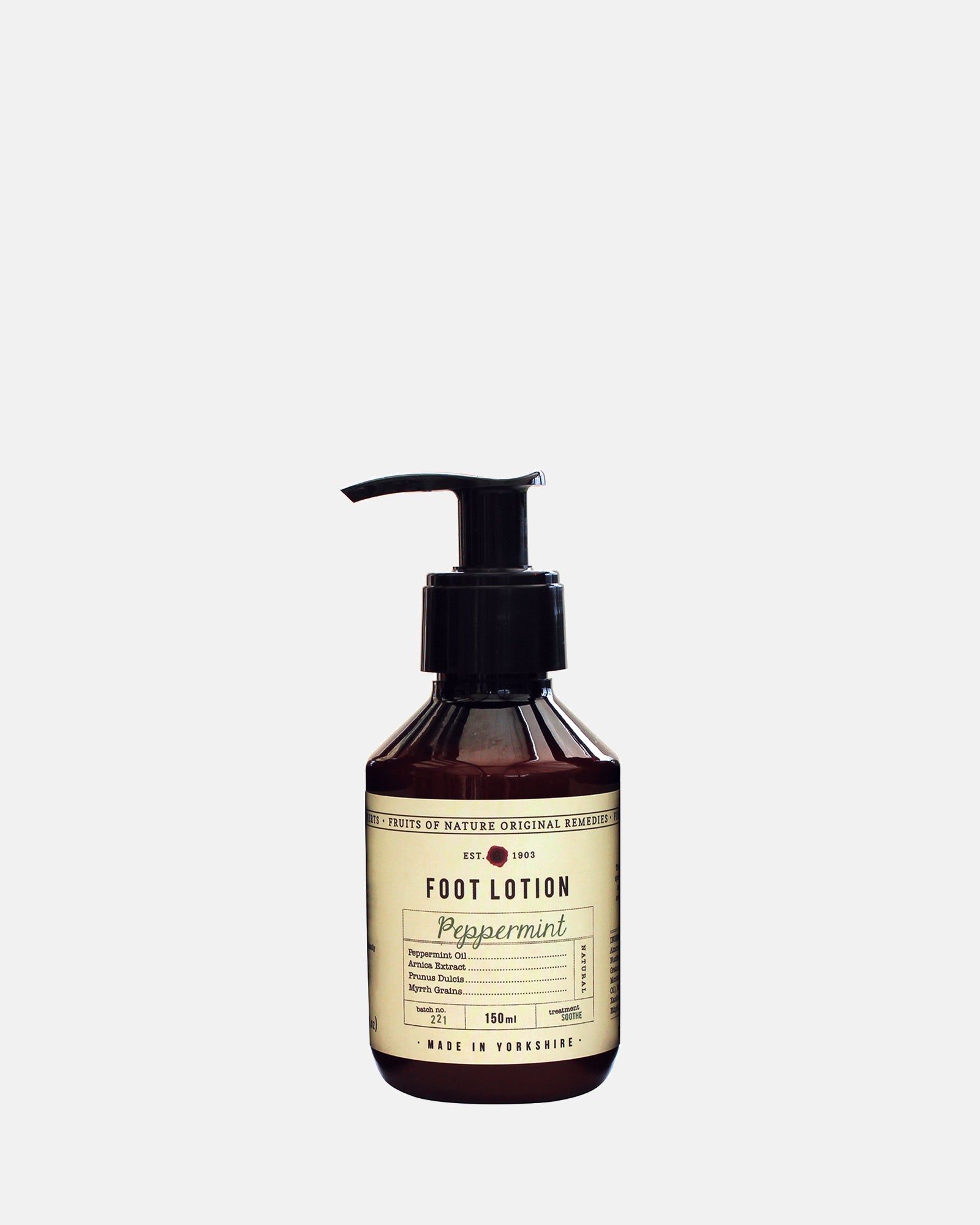 Peppermint Foot Lotion - BRIT LOCKER