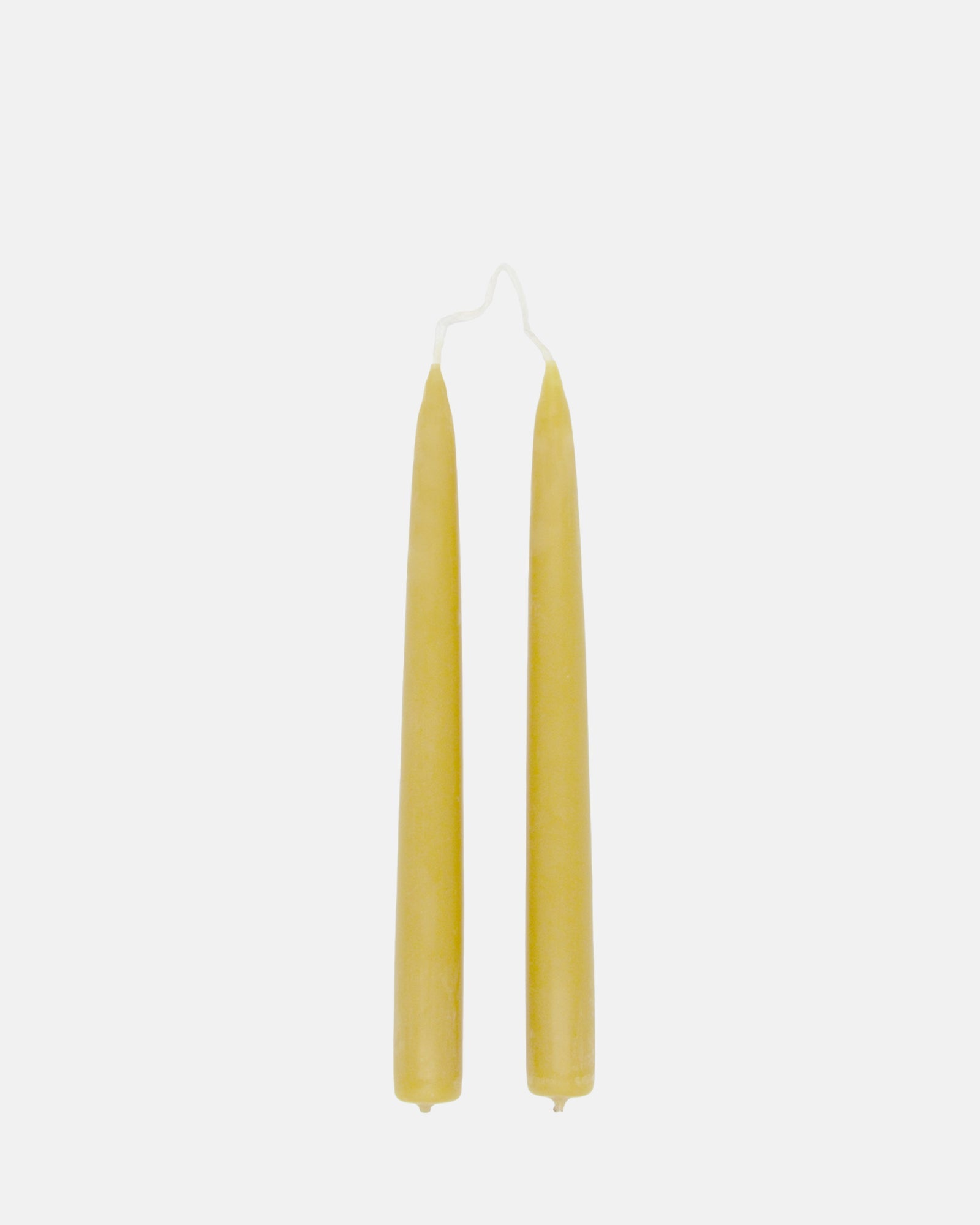 Pure Beeswax Standard Candles (Pair) - BRIT LOCKER