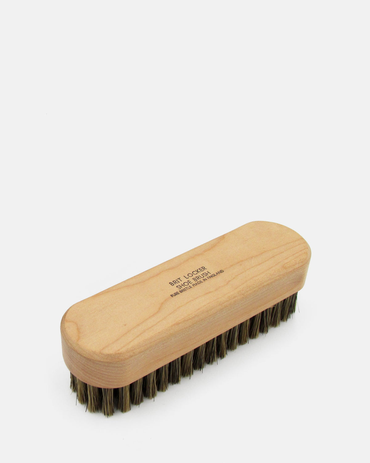 Shoe Brush Pure Bristle - Large - BRIT LOCKER