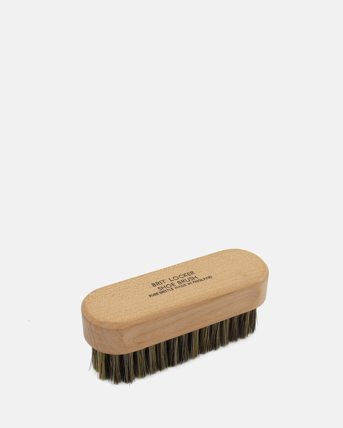 Shoe Brush Pure Bristle - Small - BRIT LOCKER
