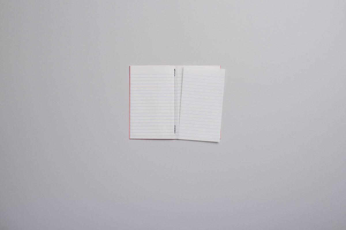 Silvine Originals Blot Blue Indie Edition Memo Notebook - Ruled Pages