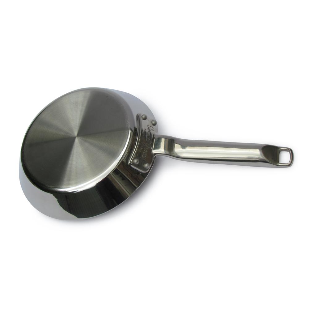 8" Stainless Steel Tri-Ply Frying Pan - BRIT LOCKER