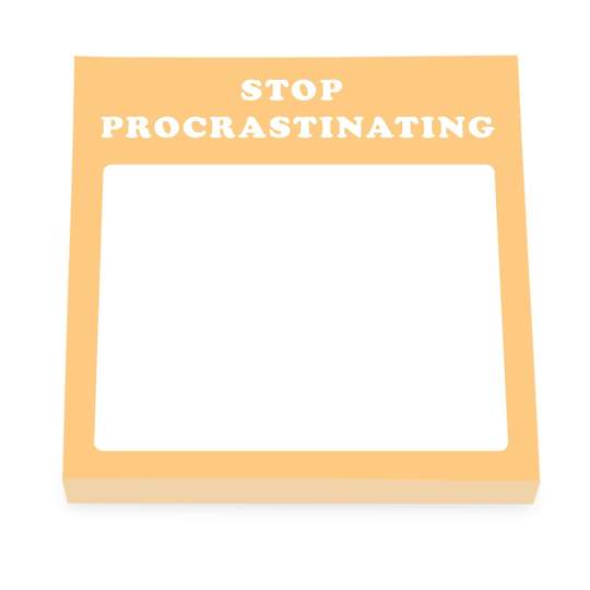 Stop Procrastinating Sticky Notes