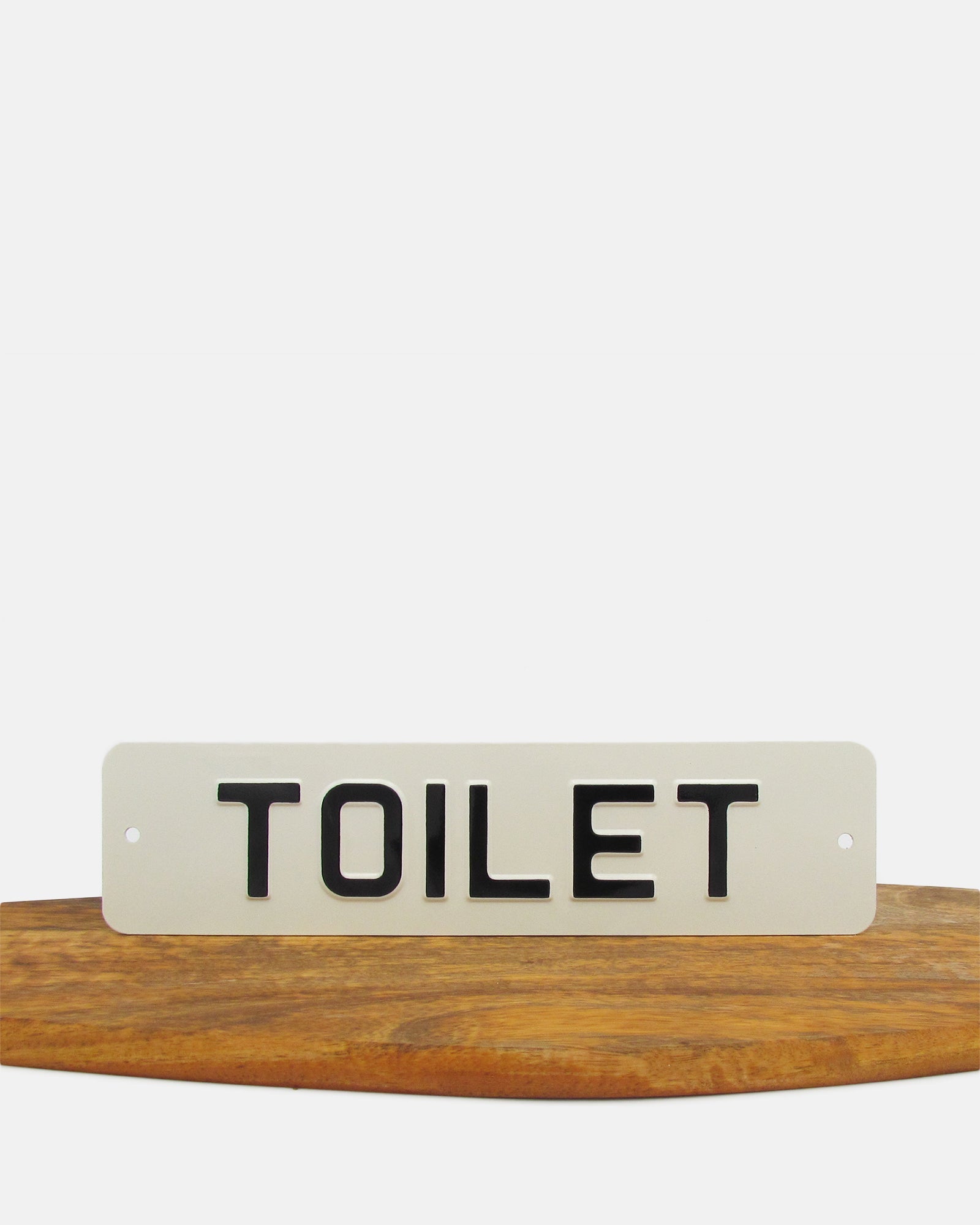 Toilet Enamel Sign - BRIT LOCKER