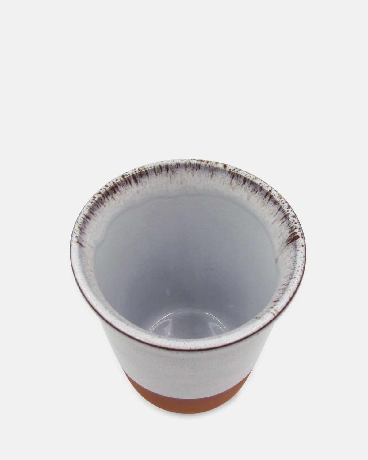 Utensil Pot Oyster Terracotta - BRIT LOCKER
