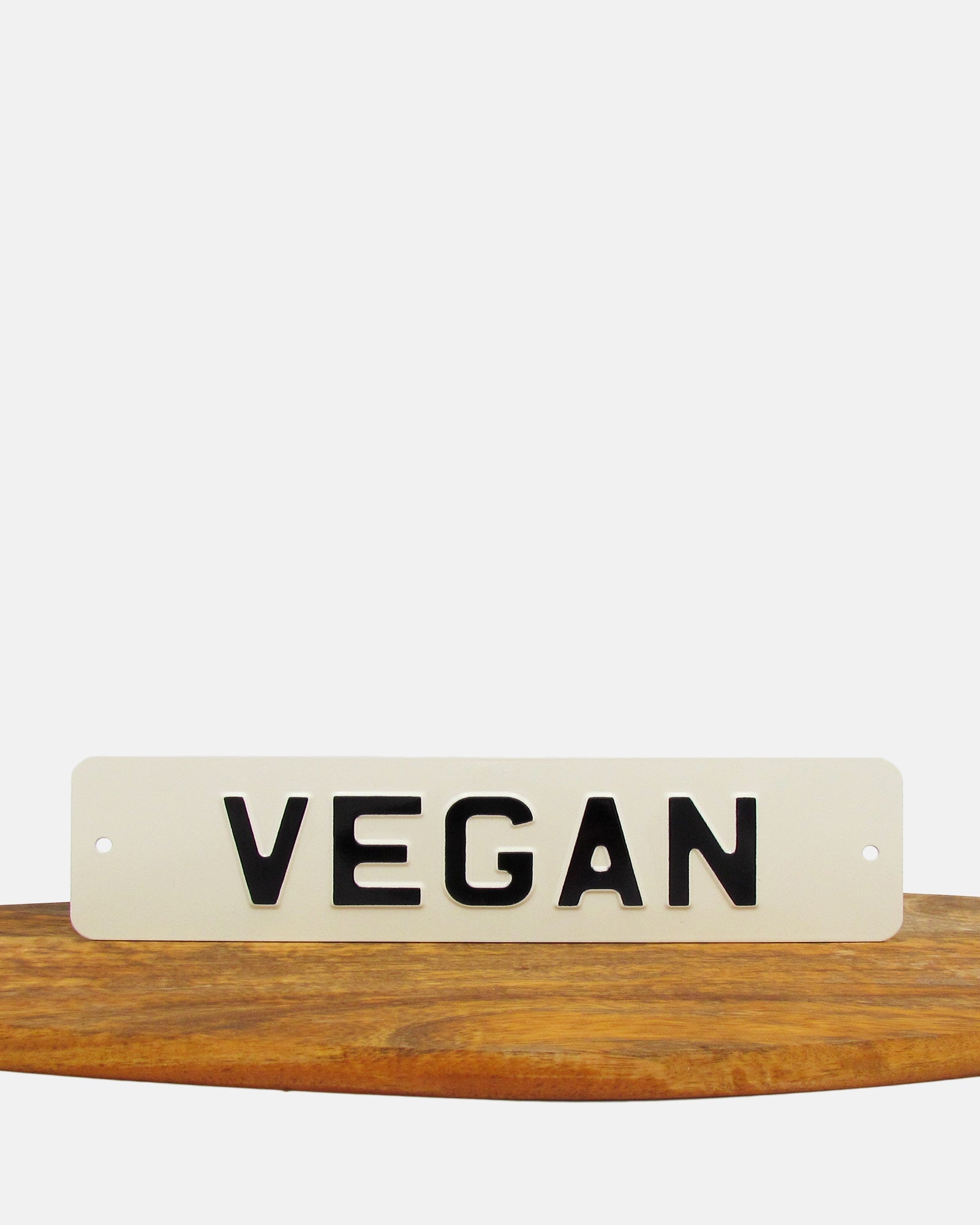 Vegan Enamel Sign - BRIT LOCKER